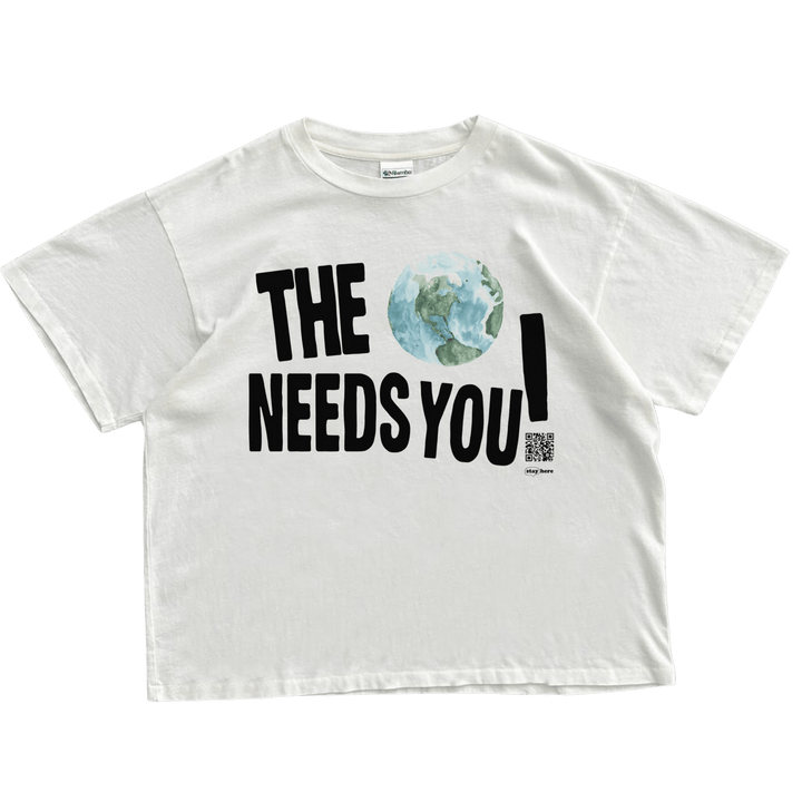 THE WORLD NEEDS YOU TEE