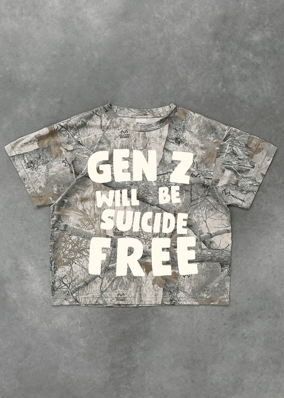 gen z will be suicide free - realtree camo