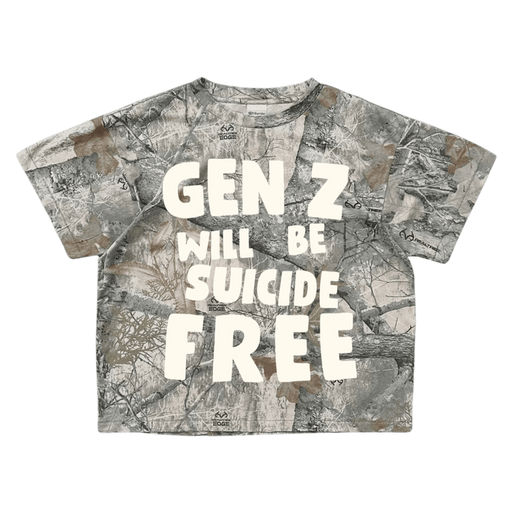 gen z will be suicide free - realtree camo